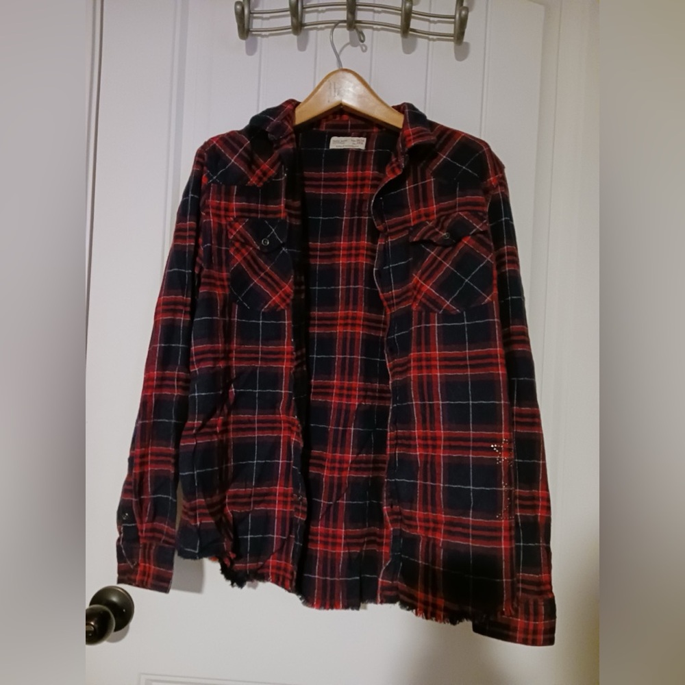 EUC Zara boys flannel shirt